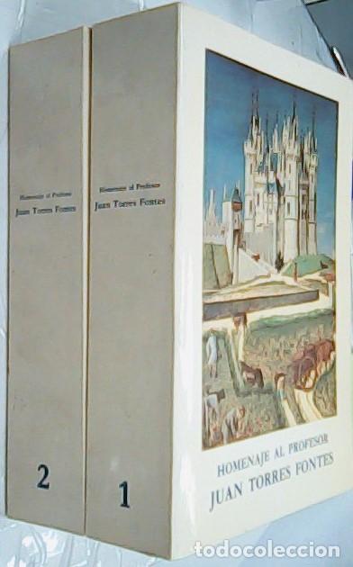 B&uuml;cher: Homenaje al Profesor Juan Torres Fontes. 2 tomos - AA. VV.: