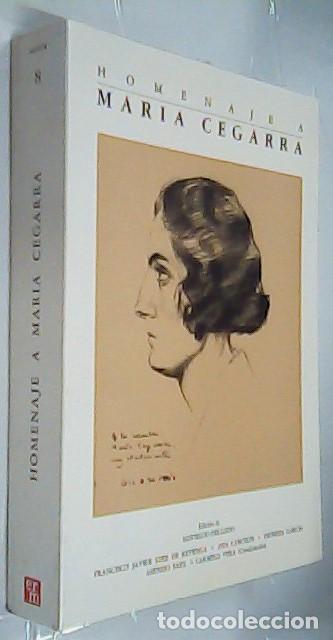 Libri di seconda mano: Homenaje a Mar&iacute;a Cegarra - AA. VV.: