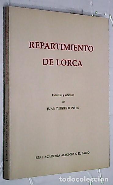 B&uuml;cher: Repartimiento de Lorca - TORRES FONTES, Juan:
