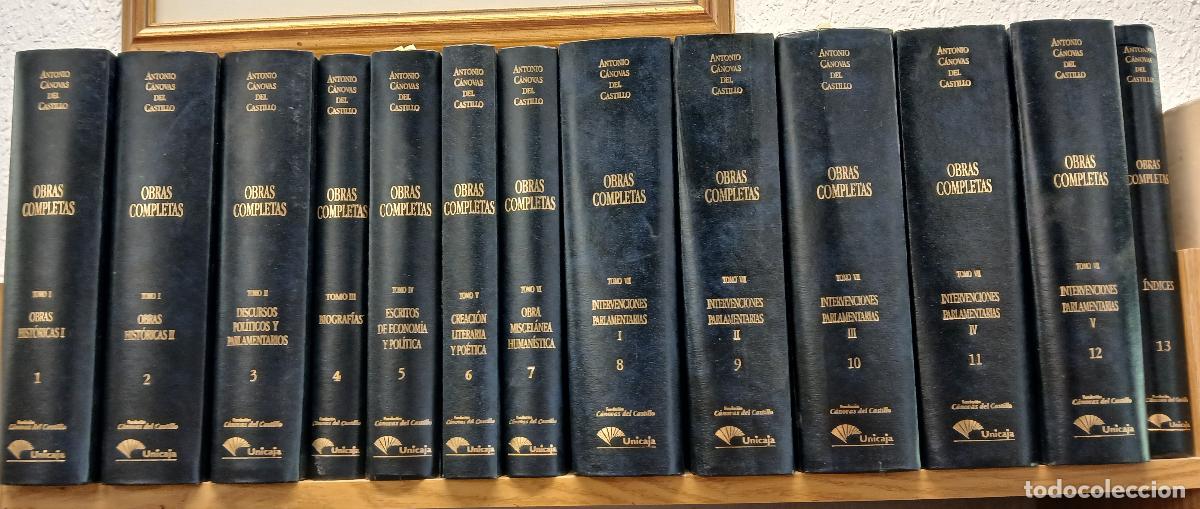 Libros: Obras completas. 13 TOMOS - CANOVAS DEL CASTILLO, Antonio: - Foto 1