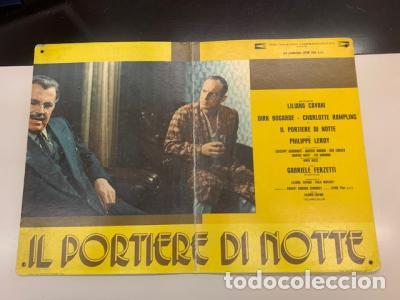 Livres: CARTEL CINE PELICULA IL PORTIERE DI NOTTE DE LILIANA CAVANI. 1974. 65X45CM. - :
