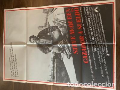 Livros em segunda m&atilde;o: CARTEL DE CINE CAZADOR A SUELDO. STEVE MCQUEEN . 70X100 CM APROX. - :