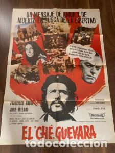 Libri di seconda mano: CARTEL DE CINE EL CHE GUEVARA. FRANCISCO RABAL. JOHN IRELAND. 70X100 CM APROX. - :