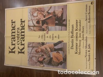 B&uuml;cher: CARTEL DE CINE KRAMER CONTRA KRAMER. DUSTIN HOFFMAN. MERYL STREEP. 70X100 CM APROX. - :
