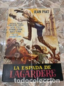 Livros em segunda m&atilde;o: CARTEL DE CINE LA ESPADA DE LAGARDERE. JEAN PIAT. 70X100 CM APROX. - :