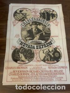 Libros: CARTEL DE CINE NEVADA EXPRESS. CHARLES BRONSON. 70X100 CM APROX. - :