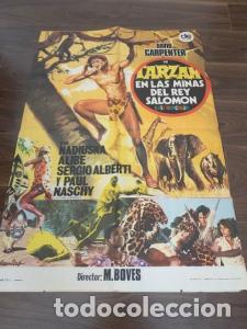 Livros em segunda m&atilde;o: CARTEL CINE TARZAN EN LAS MINAS DEL REY SALOMON. DAVID CARPENTER. NADIUSKA. 70X100 CM. - HERMIDA: