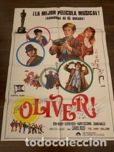 B&uuml;cher: CARTEL CINE OLIVER. RON MOODY. OLIVER REED. 70X100 CM. - JANO: