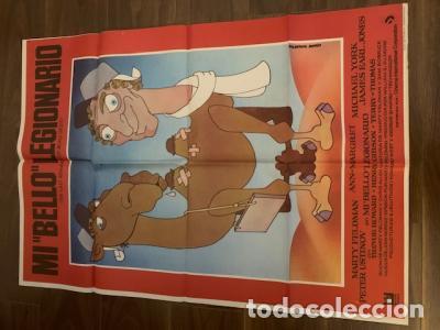 books: CARTEL DE CINE MI BELLO LEGIONARIO. MARTY FELDMAN. PETER USTINOV. 70X100 CM APROX. - LYNCH GUILLOTIN