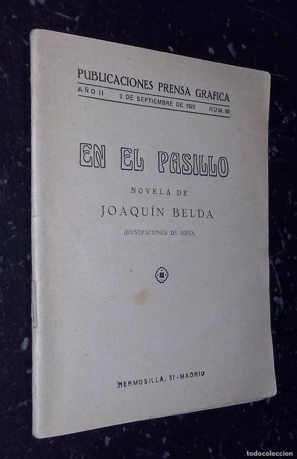 Libros: En el pasillo - BELDA, Joaqu&iacute;n: