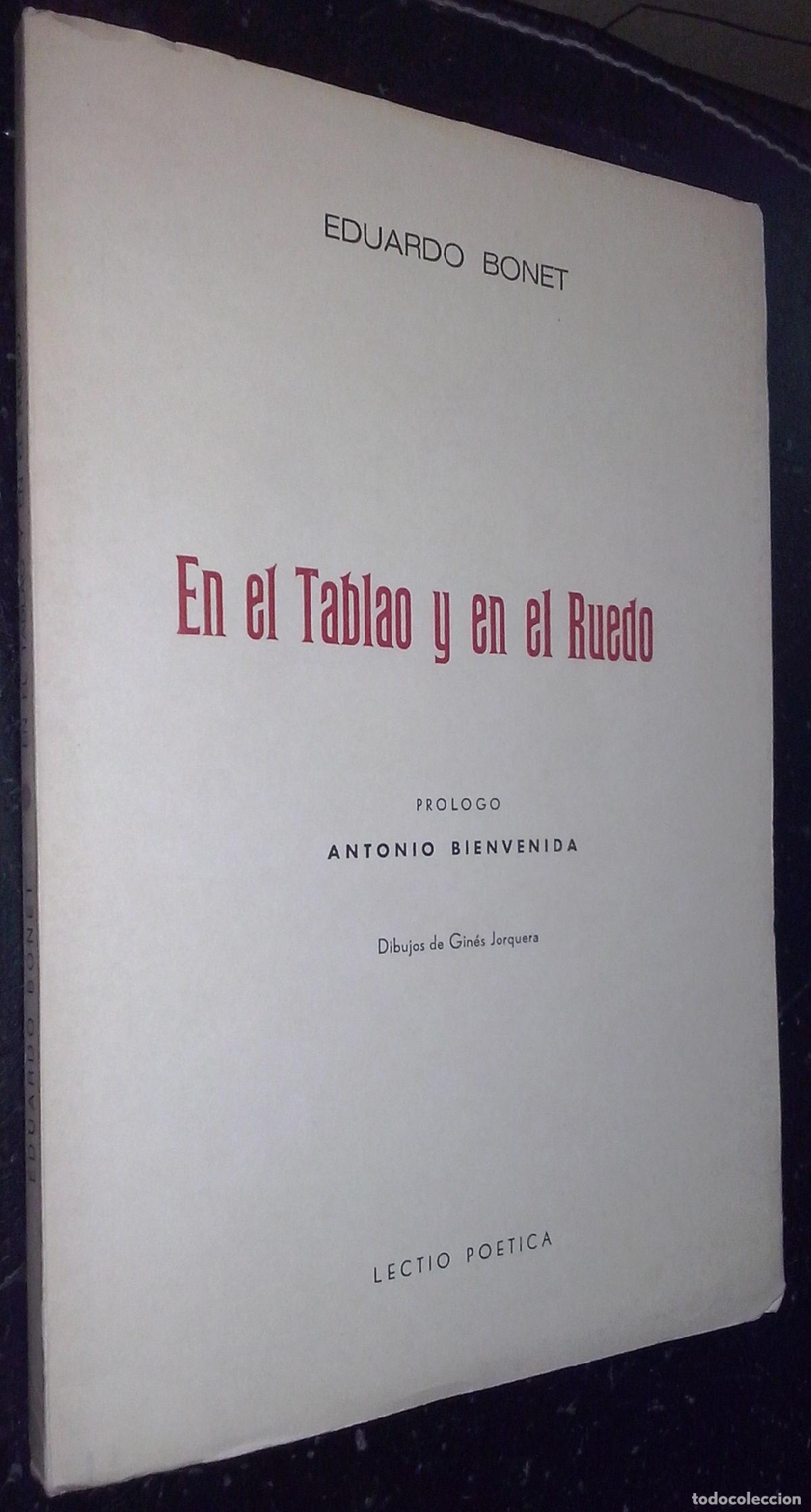 Libri di seconda mano: En el tablao y en el ruedo - BONET, Eduardo: