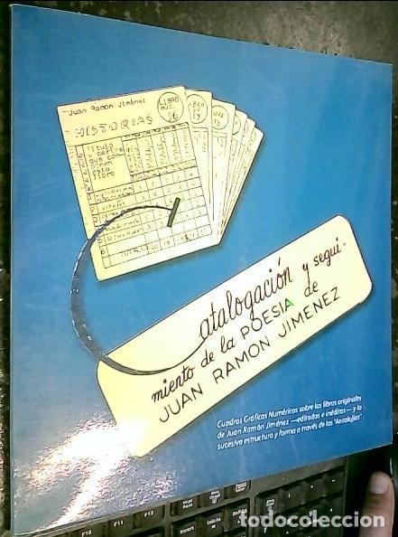 Livros em segunda m&atilde;o: Catalogaci&oacute;n y seguimiento de la poes&iacute;a de Juan Ram&oacute;n Jimenez - GUIRAO FERRA, Francisco: