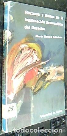 Libros: Razones y l&iacute;mites de la legitimaci&oacute;n democr&aacute;tica del derecho - MONTORO BALLESTEROS, Alberto: