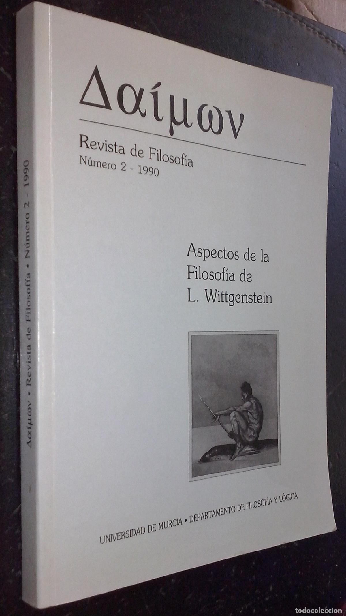Libri di seconda mano: Aximov. Revista de Filosof&iacute;a. N&ordm; 2: Aspectos de la filosof&iacute;a de L. Wittgenstein - REVISTA: