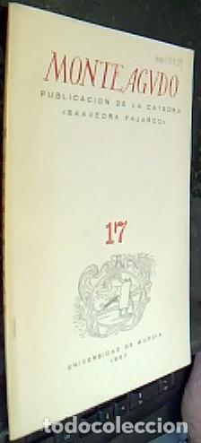 B&uuml;cher: Monteagudo. Publicaci&oacute;n de la C&aacute;tedra Saavedra Fajardo n&ordm; 17 - REVISTA:
