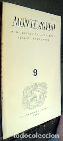 B&uuml;cher: Monteagudo. Publicaci&oacute;n de la C&aacute;tedra Saavedra Fajardo n&ordm; 9 - REVISTA: