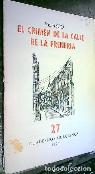 B&uuml;cher: El crimen de la calle de la frener&iacute;a - VELASCO: