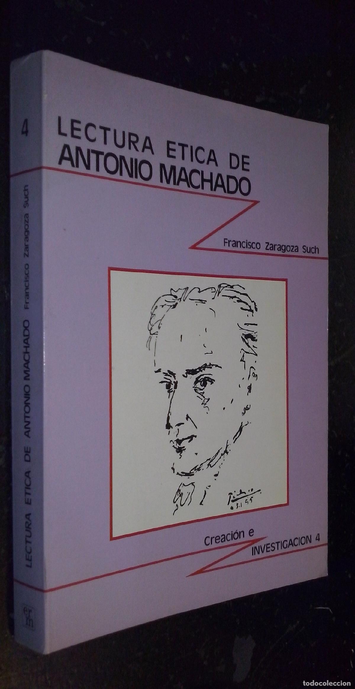 Livros em segunda m&atilde;o: Lectura &eacute;tica de Antonio Machado - ZARAGOZA Such, Francisco:
