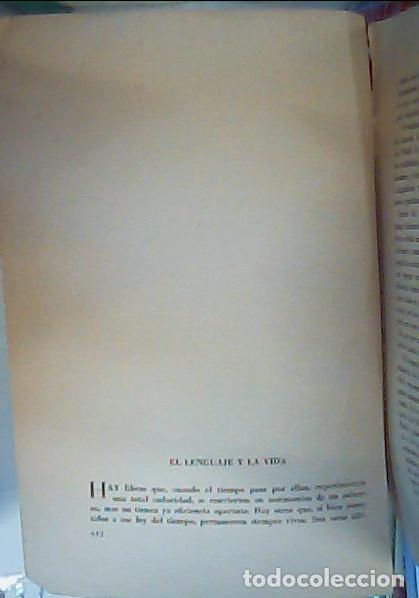 Livros em segunda m&atilde;o: El lenguaje y la vida. Separata - Mu&ntilde;oz Cort&eacute;s, Manuel: