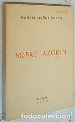 Livros em segunda m&atilde;o: Sobre Azor&iacute;n - Mu&ntilde;oz Cort&eacute;s, Manuel: