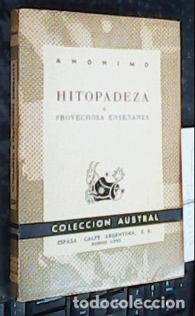 books: Hitopadeza o provechosa ense&ntilde;anza - ANONIMO: