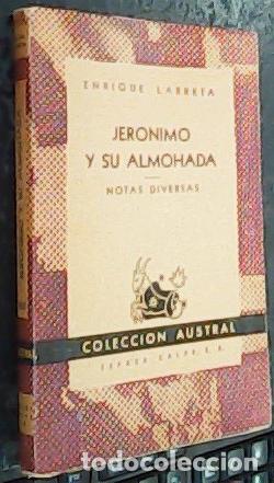 Libri di seconda mano: Jer&oacute;nimo y su almohada. Notas diversas - LARRETA, Enrique: