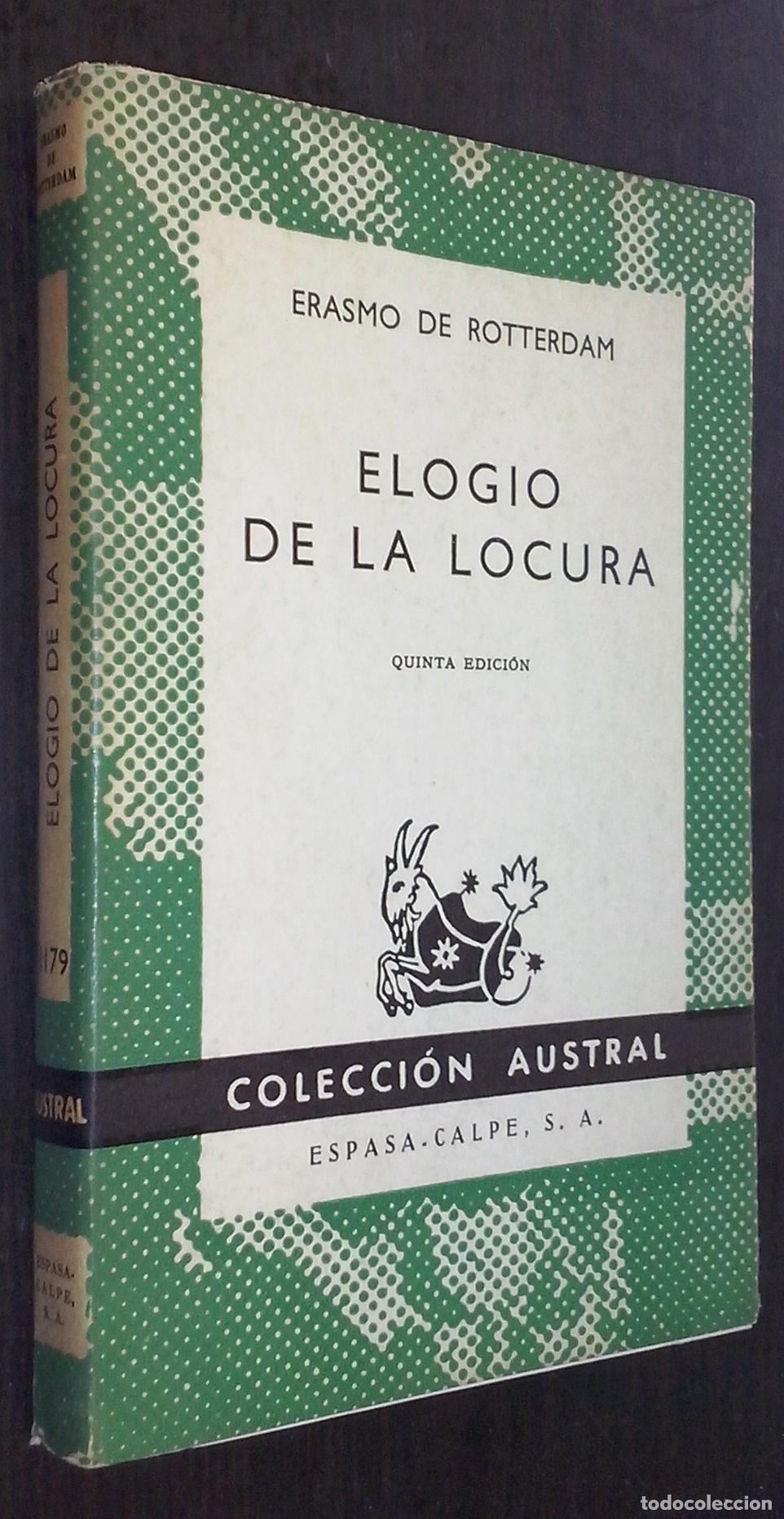 Libros: Elogio de la locura - ROTTERDAM, Erasmo de: