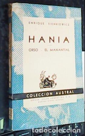 Libros: Hania. Orso. El manantial - SIENKIEWICZ, Enrique: - Foto 1