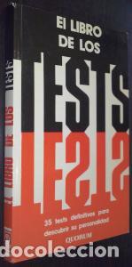 Libros: El libro de los tests. 35 tests definitivos para descubrir su personalidad - AA. VV: