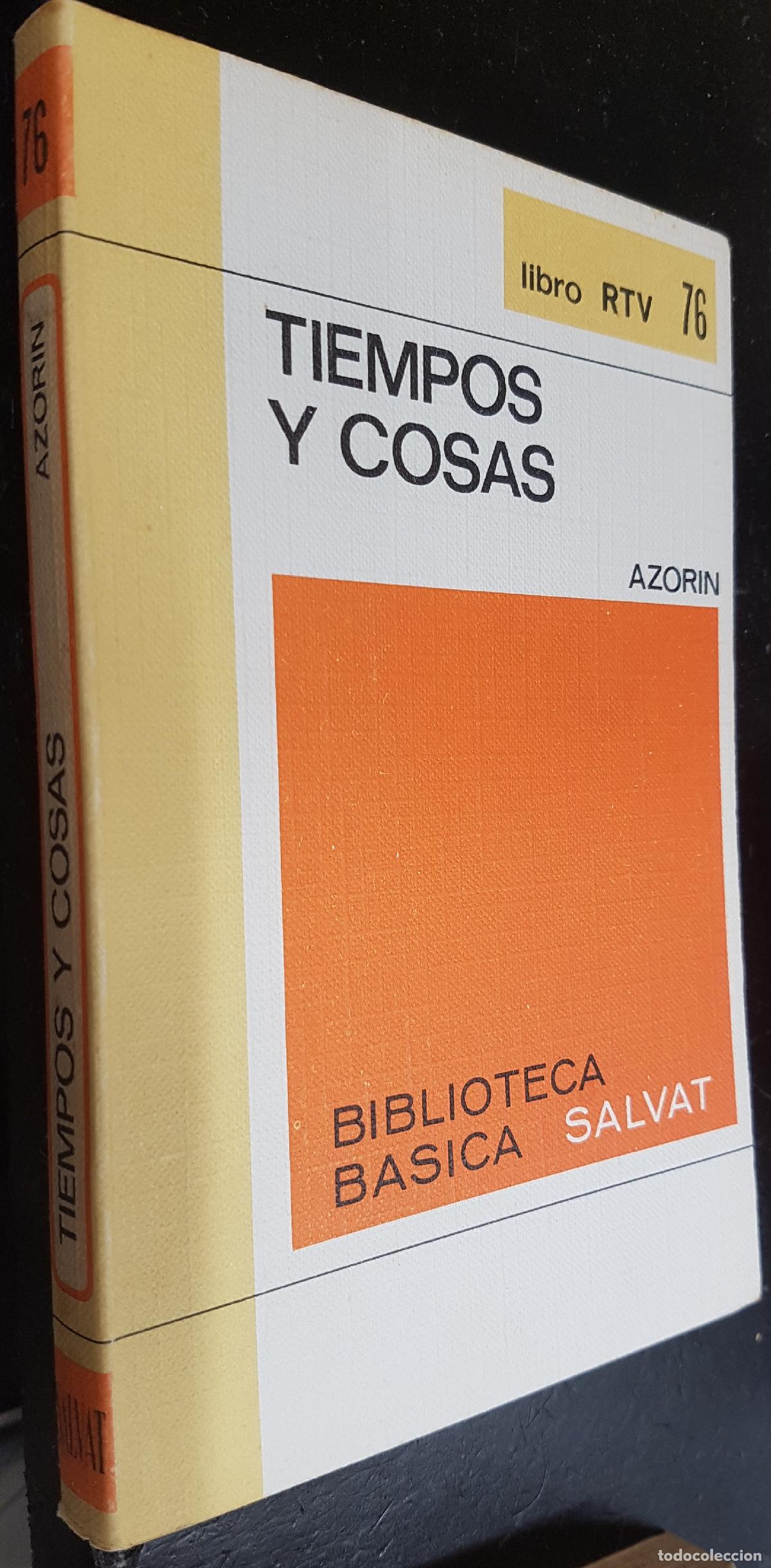 Libros: Tiempos y cosas - AZOR&Iacute;N: - Foto 1