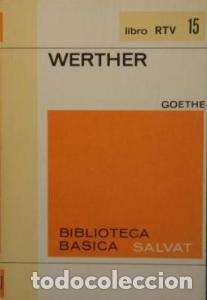Libros: Werther - GOETHE, Johanm W. von: - Foto 1