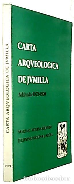 Libri di seconda mano: Carta arqueol&oacute;gica de Jumilla. Addenda 1973 - 1990 - MOLINA GRANDE, Mar&iacute;a de la Concepci&oacute;n y MOLINA