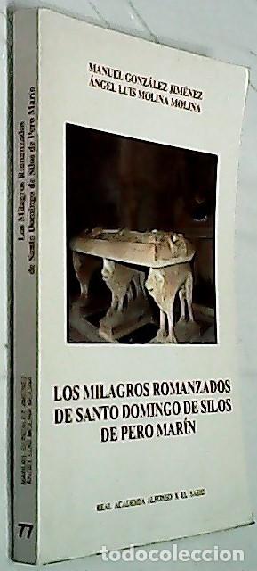 B&uuml;cher: Los milagros romanzados de Santo Domingo de Silos de Pero Mar&iacute;n - GONZ&Aacute;LEZ JIM&Eacute;NEZ, Manuel y MOLINA