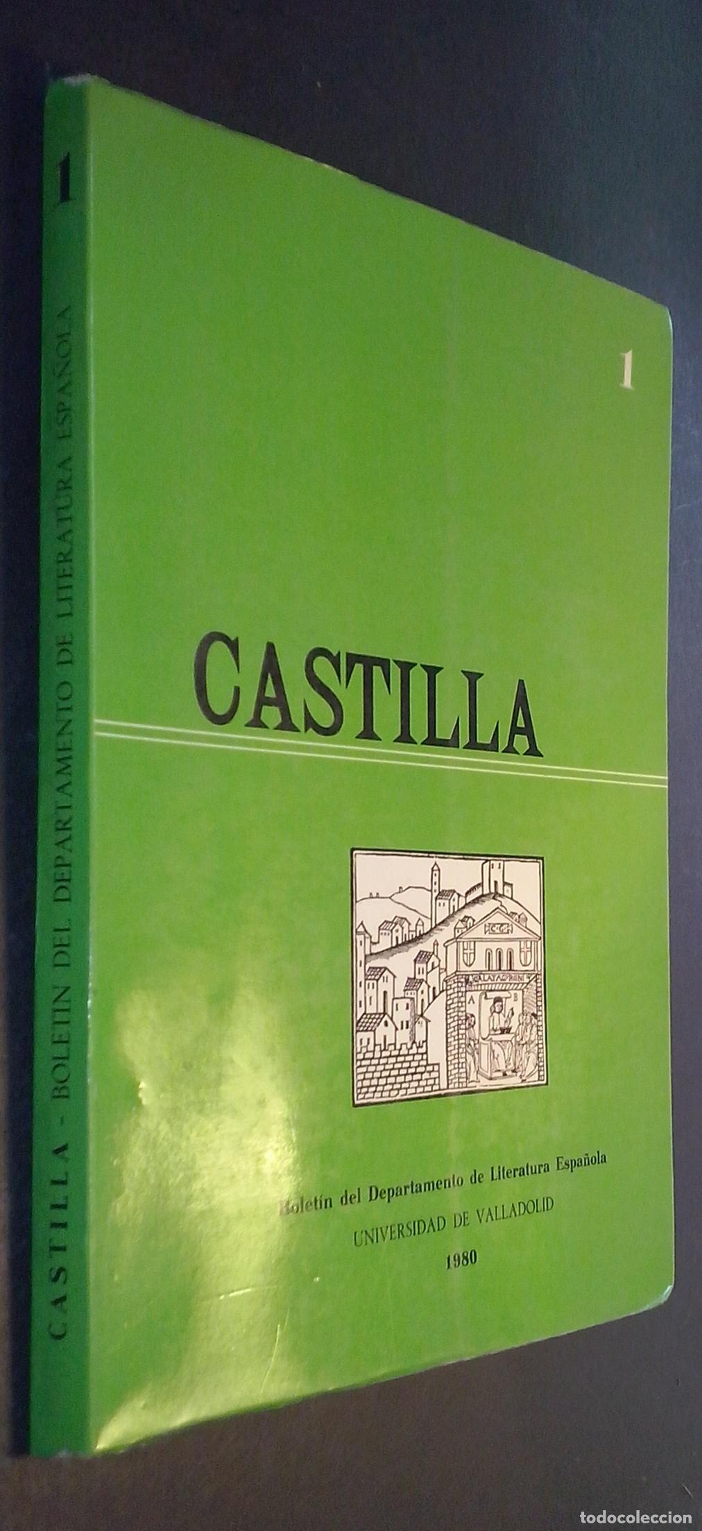 Libri di seconda mano: Castilla. Bolet&iacute;n del Departamento de Literatura Espa&ntilde;ola. N&ordm; 1 - AA. VV.: