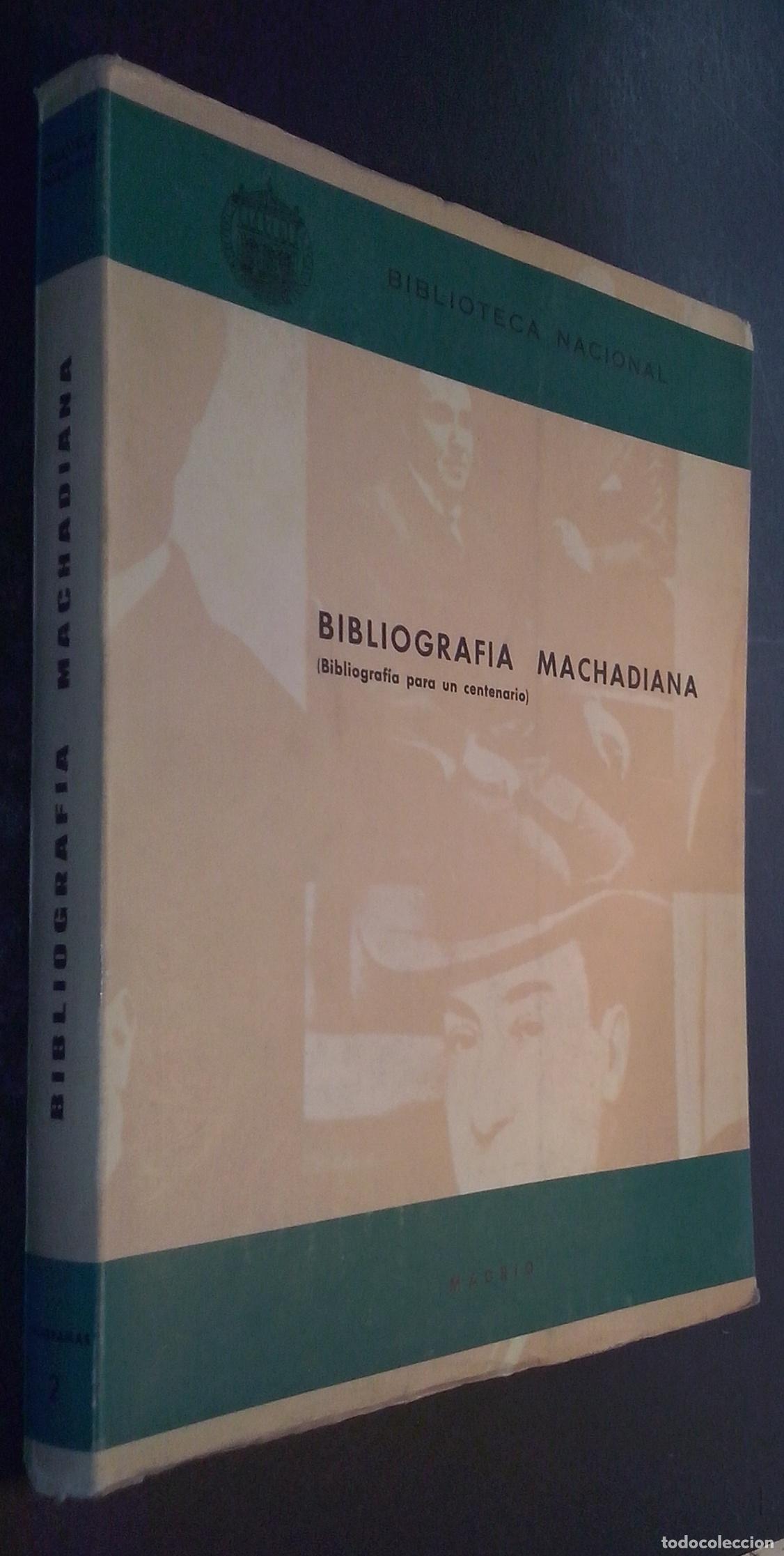 Libri di seconda mano: Bibliograf&iacute;a machadiana (Bibliograf&iacute;a para un centenario) - AA. VV.:
