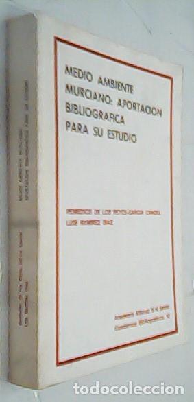 Livros em segunda m&atilde;o: Medio ambiente murciano: aportaci&oacute;n bibliogr&aacute;fica para su estudio - REYES GARCIA CANDEL, Remedios de