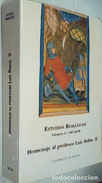 Libri di seconda mano: Estudios rom&aacute;nicos. Volumen 5&ordm;: Homenaje al profesor Luis Rubio II - AA. VV.: