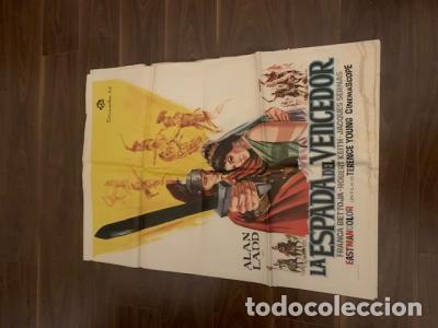 B&uuml;cher: CARTEL CINE LA ESPADA DEL VENCEDOR. ALAN LADD. FRANCA BETTOJA . 70X100 CM APROX. - :