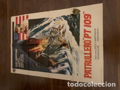 B&uuml;cher: CARTEL CINE PATRULLERO PT 109. CLIFF ROBERTSON. 70X100 CM APROX. - :