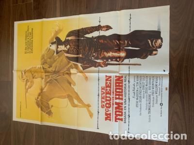 books: CARTEL DE CINE TOM HORN. STEVE MCQUEEN. 70X100 CM APROX. - :