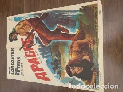 B&uuml;cher: CARTEL CINE APACHE. BURT LANCASTER. JEAN PETERS. 70X100 CM APROX. - JANO: