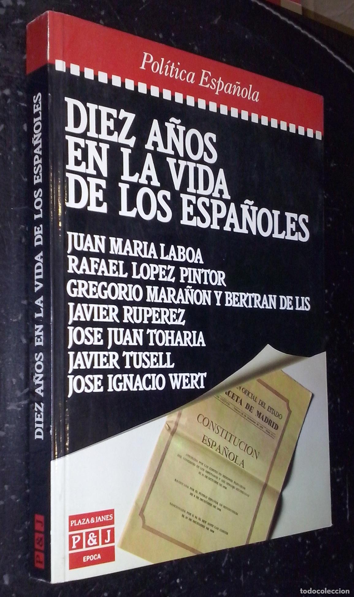 Livros em segunda m&atilde;o: Diez a&ntilde;os en la vida de los espa&ntilde;oles - AA. VV.: