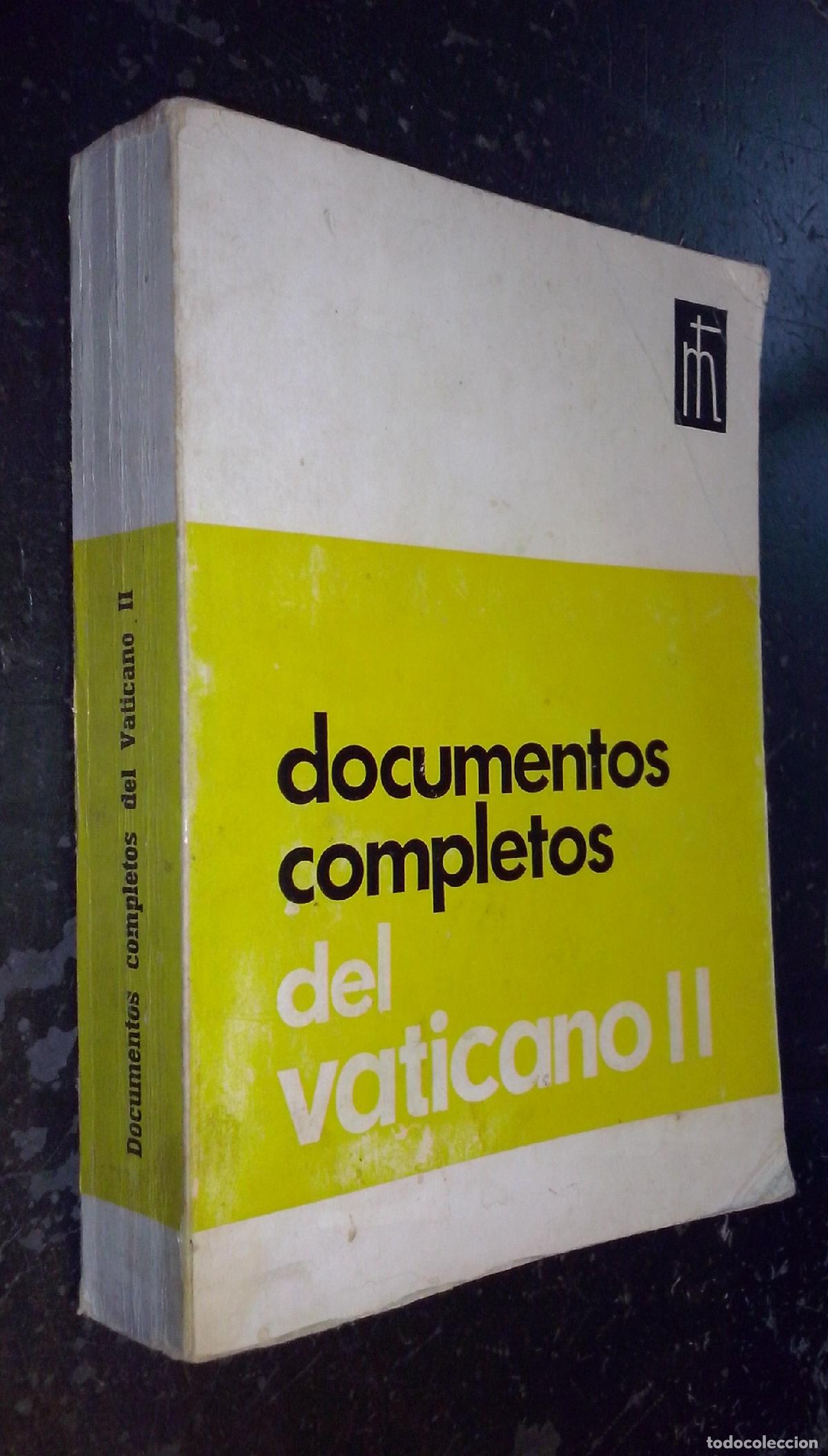 Libros: Documentos completos del Vaticano II - AA. VV.: - Foto 1