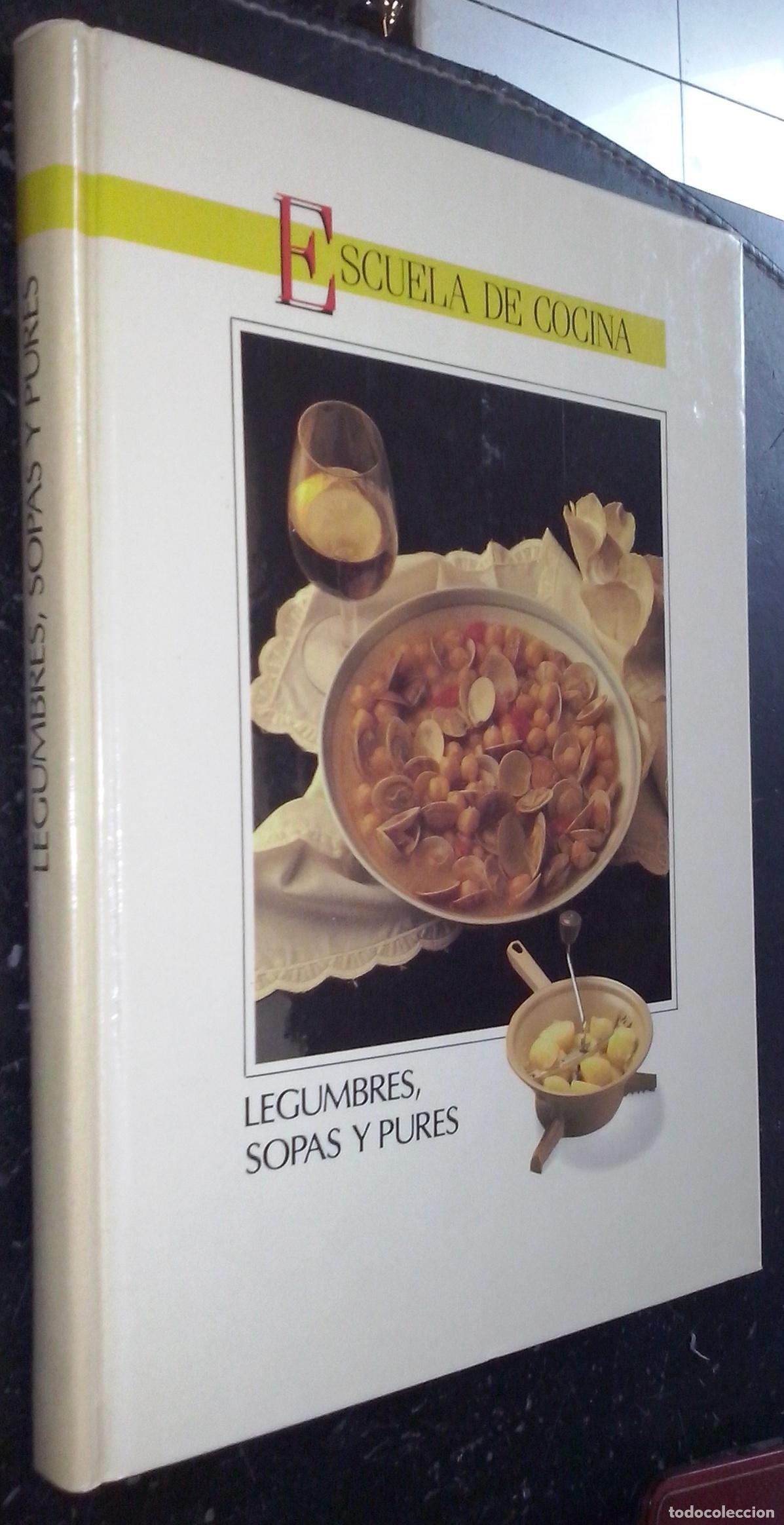 Livros em segunda m&atilde;o: Escuela de cocina. Legumbres, sopas y pures - AA. VV.:
