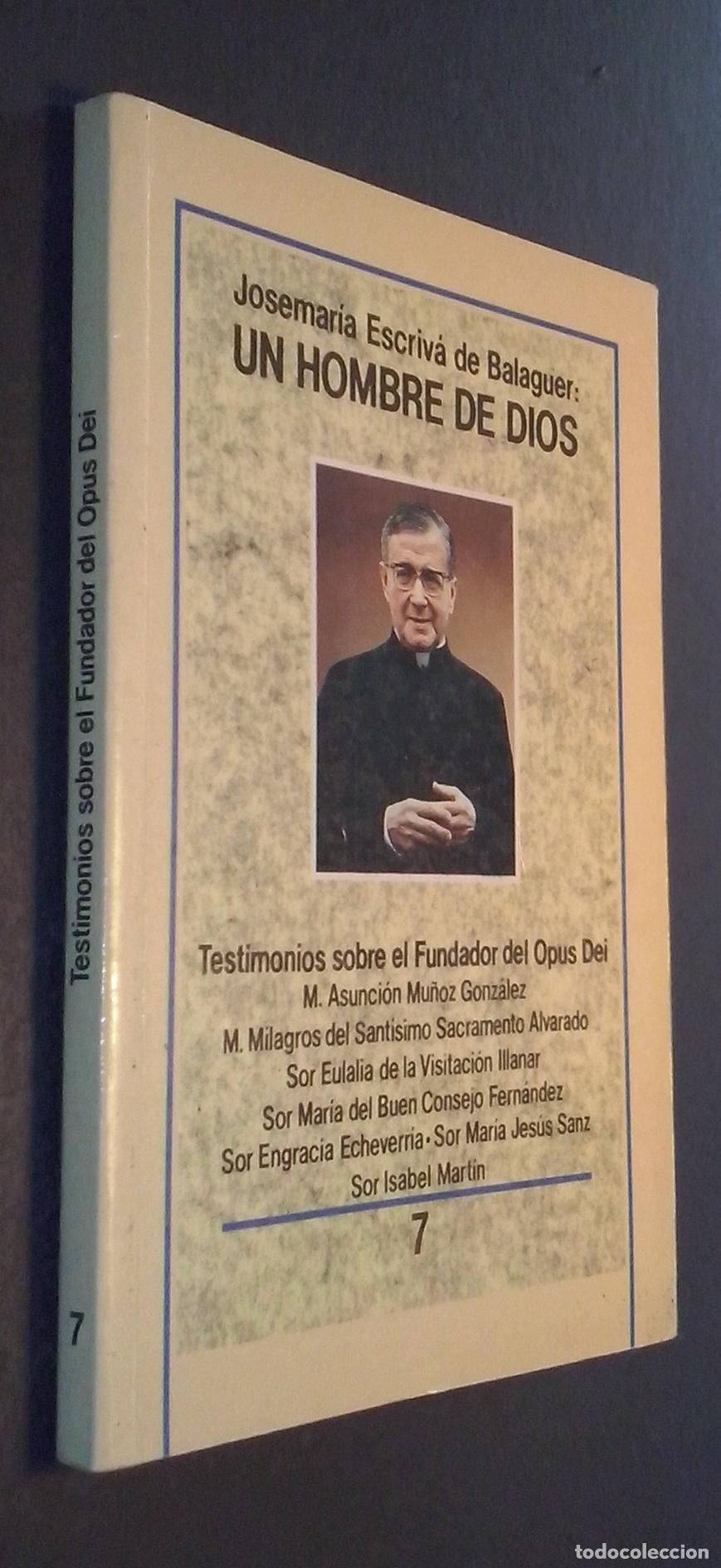 B&uuml;cher: Josemar&iacute;a Escriv&aacute; de Balaguer: un hombre de Dios - AA. VV.: