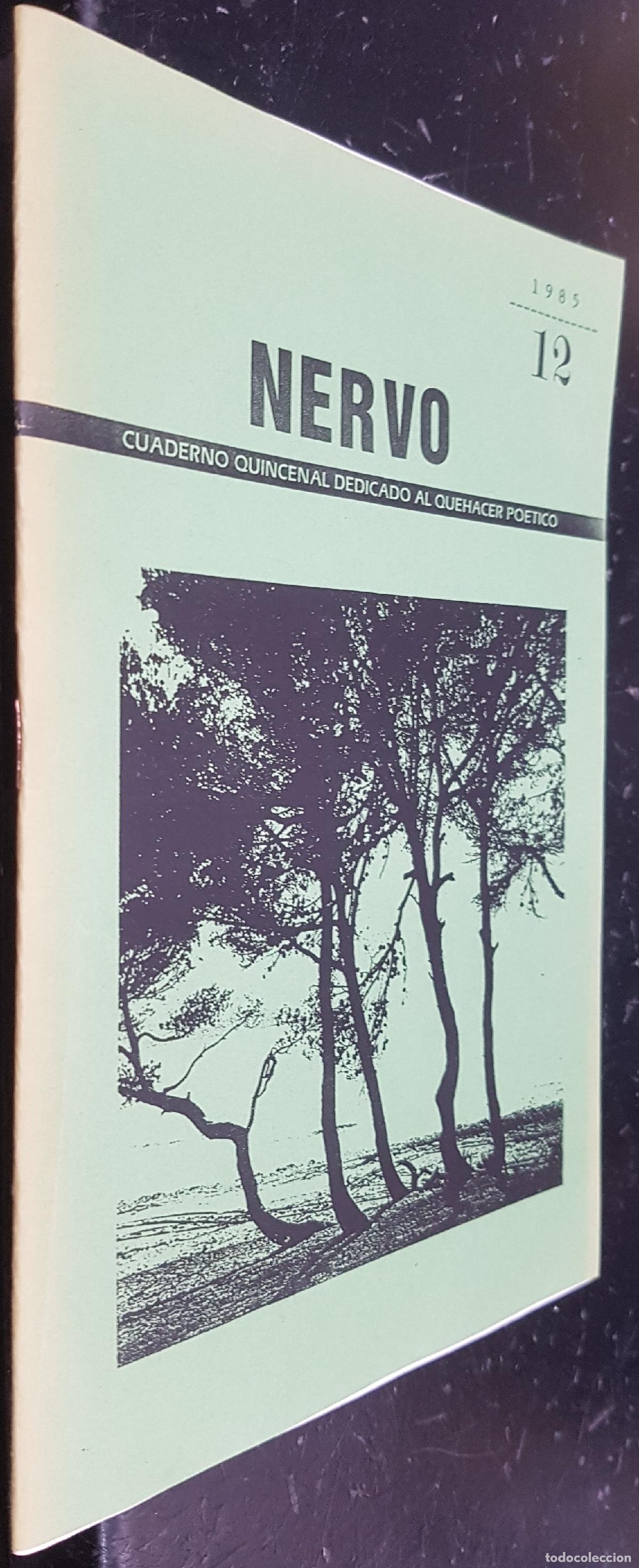 Livros em segunda m&atilde;o: Nervo. Cuaderno mensual de poes&iacute;a. N? 12. 1985. Cuaderno quincenal dedicado al quehacer po&eacute;tico - AA