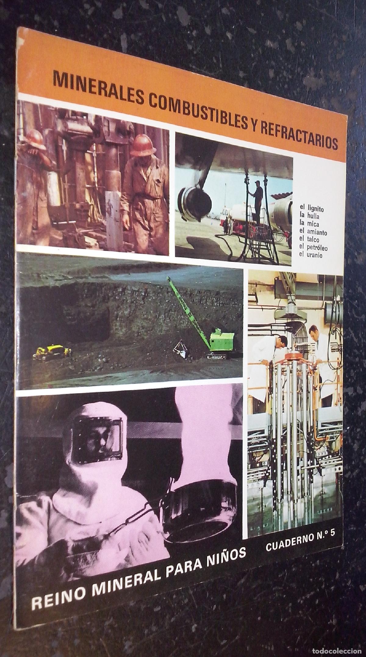 Livros em segunda m&atilde;o: Reino Mineral para Ni&ntilde;os. Cuaderno N&ordm; 5: Minerales combustibles y refractarios: El lignito, la hulla