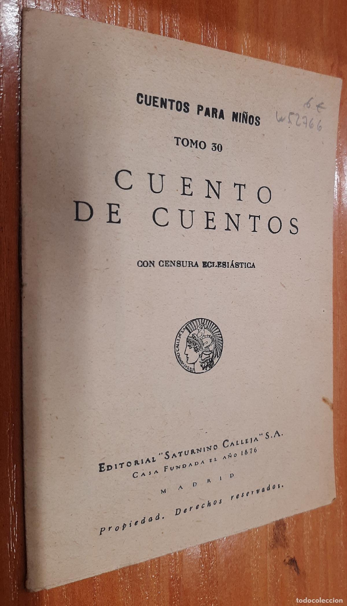 B&uuml;cher: Cuentos para ni&ntilde;os, tomo 30. Cuento de cuentos - :