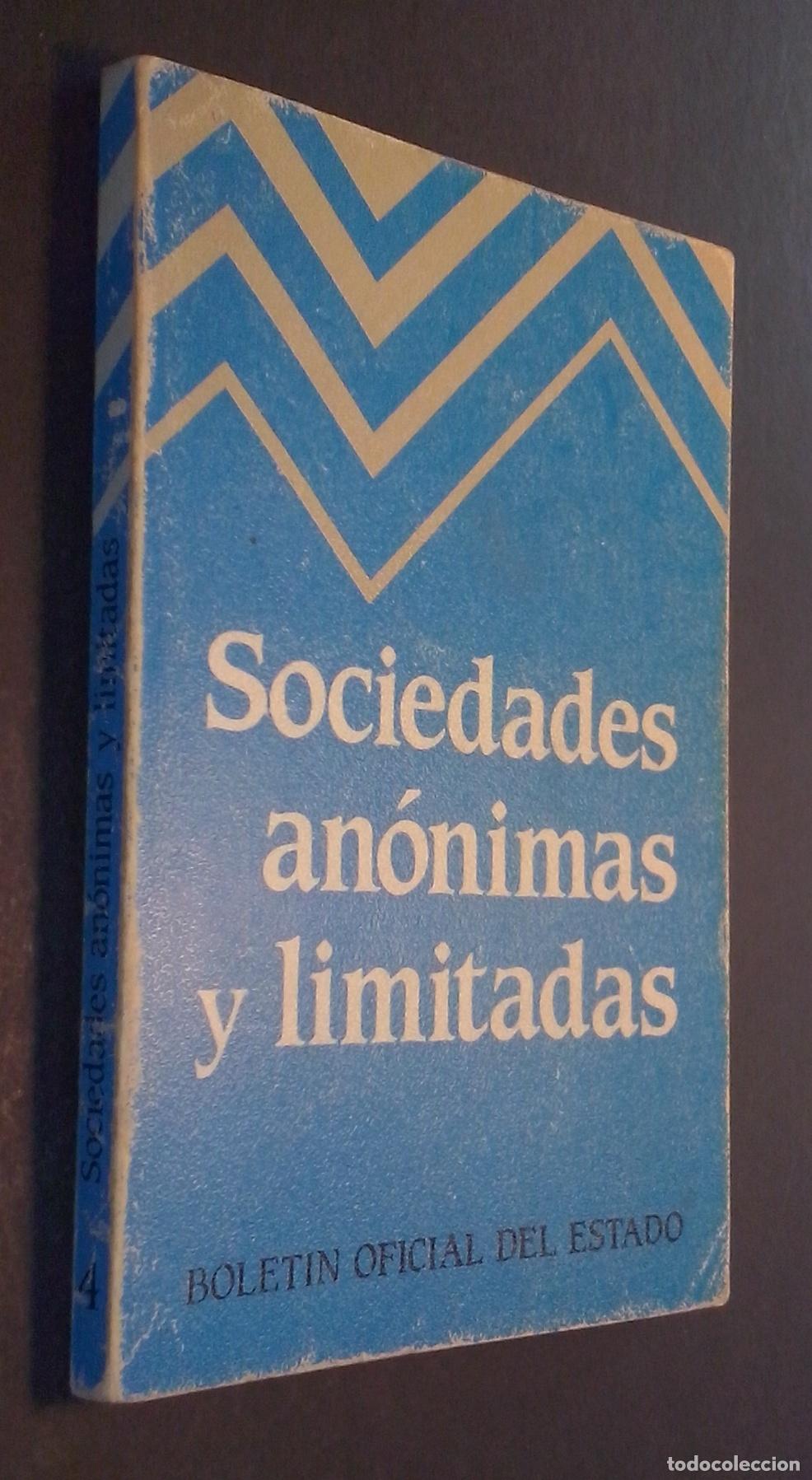 books: Sociedades an&oacute;nimas y limitadas - AA. VV.: