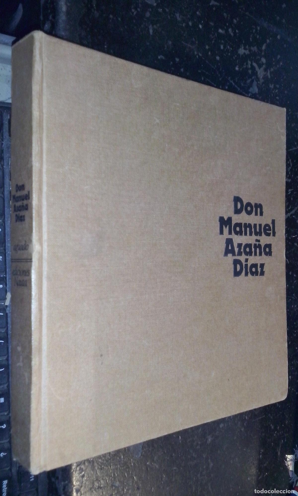 B&uuml;cher: Don Manuel Aza&ntilde;a D&iacute;az - AGUADO, Emiliano:
